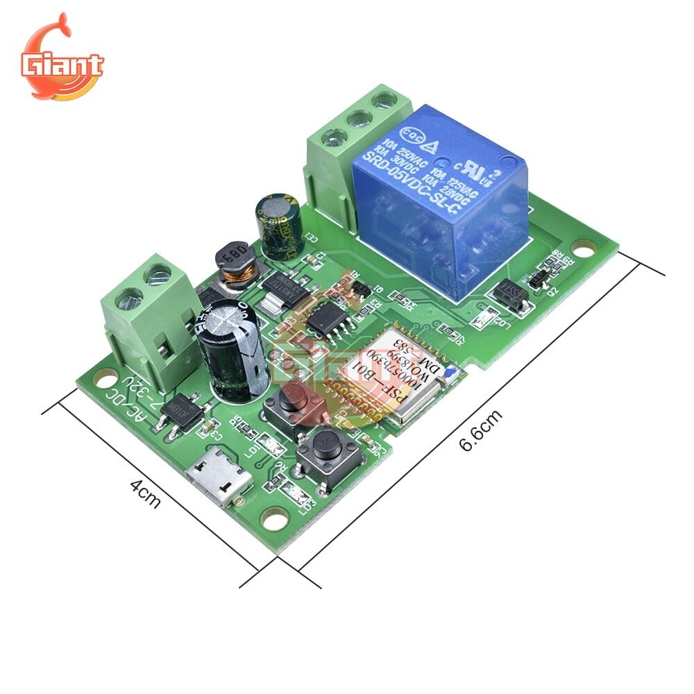 Ewelink Smart Wifi Relay Module DC 5V 12V 24V Switch Relay Timer Wireless Remote Control Inching/Self-Locking For Google Home