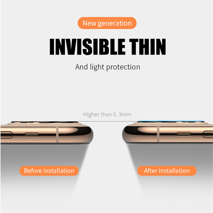 Miếng Dán Bảo Vệ Kính Cường Lực Ống Kính Máy Ảnh Sau Cho iPhone 15 Pro Max 14 Pro Max 13 12 11 Pro 12 Mini X XS Max XR 8 7 6 6S Plus SE 2022 SE3 IPad Pro 2020