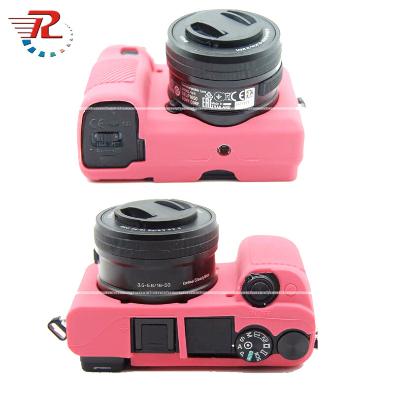 Cao su Silicone mềm thân máy Trường hợp đối với Sony A6000