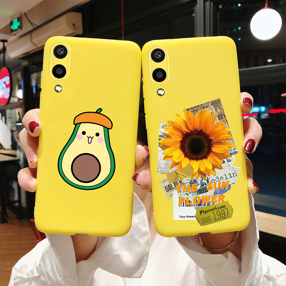 Phone Case For Samsung Galaxy A02 Case SM-A022F Soft Slim Cute Avocado Painted Cover For Samsung A02 Casing