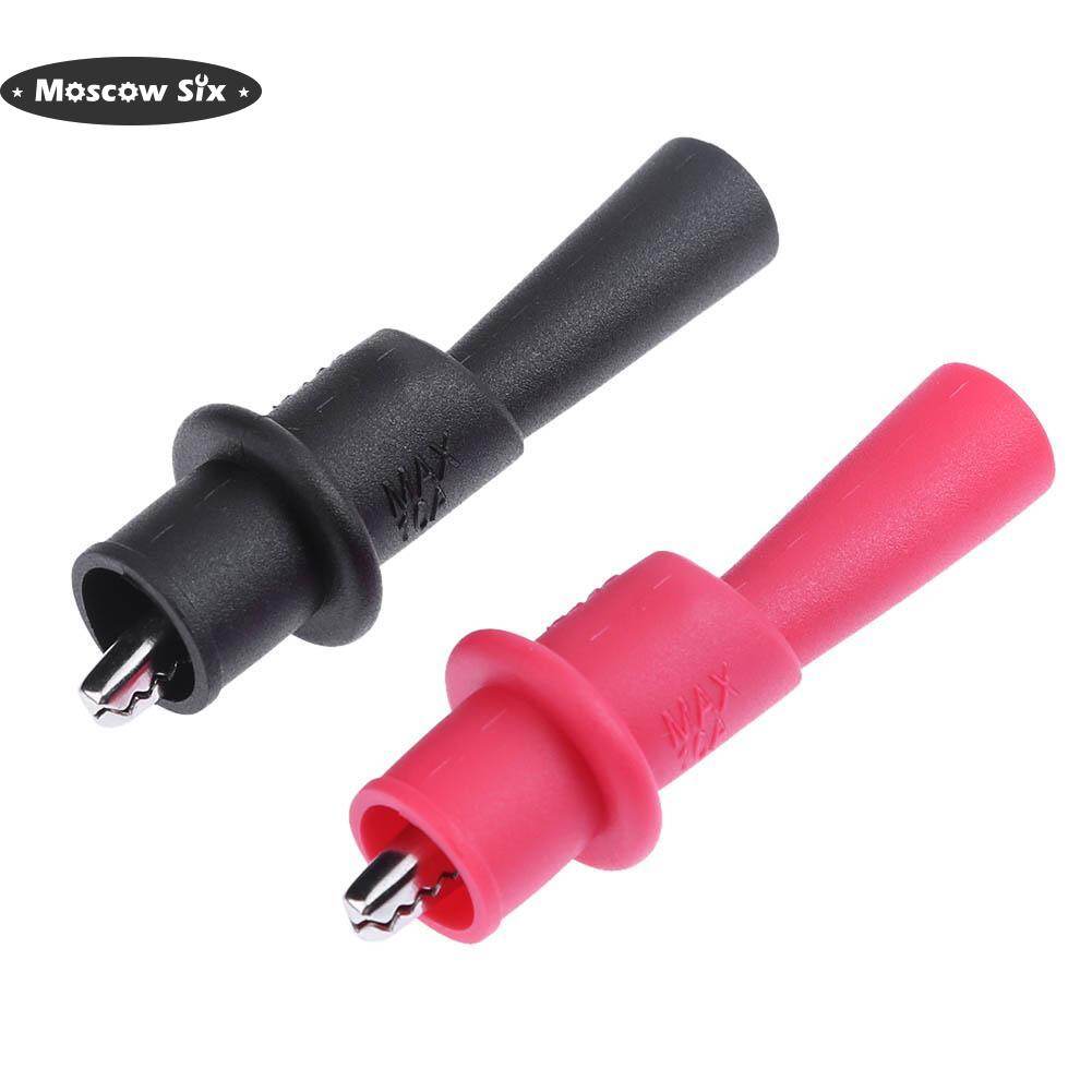 1 Pairs Alligator Crocodile Test Clips Clamps for Multimeter Tester Probe