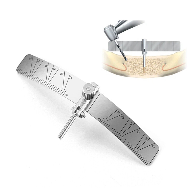 Implant Locating Guide Planting Positioning Locator Angle Ruler Guage Tools Autoclavable