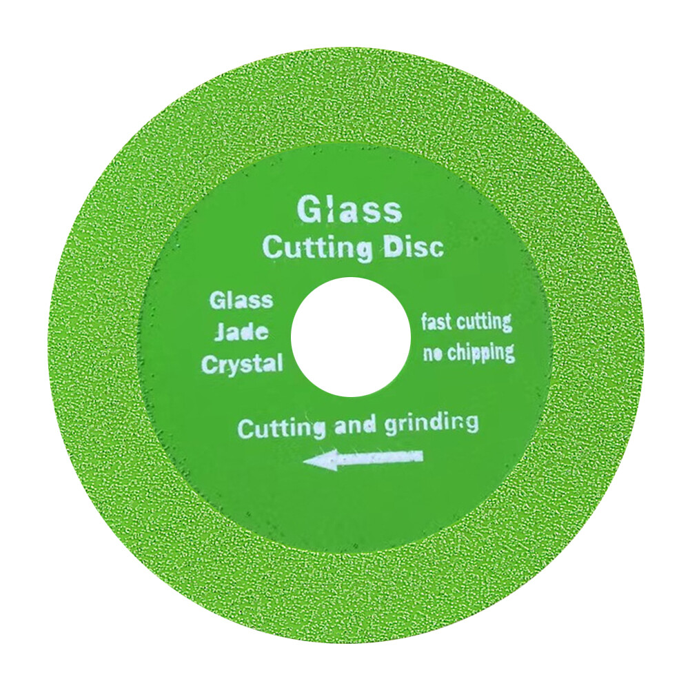 100mm Glass Cutting Disc Sprecise Sharp Diamond Chamfering Cutting Blade Ultra-thin Polishing Cutting Blade DIY Tool for Ceramic