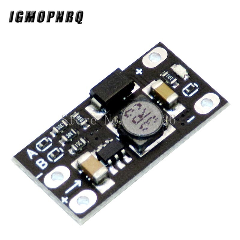 1.5a multi-function mini boost module step up board 5v 8v 9v 12v led indicator diy voltage module 3.7v lithium battery boost