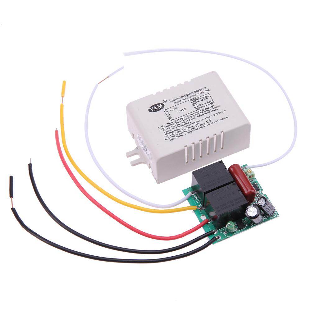 Bộ Thu Công Tắc Điều Khiển Từ Xa Đèn 220V Bật/Tắt Không Dây
