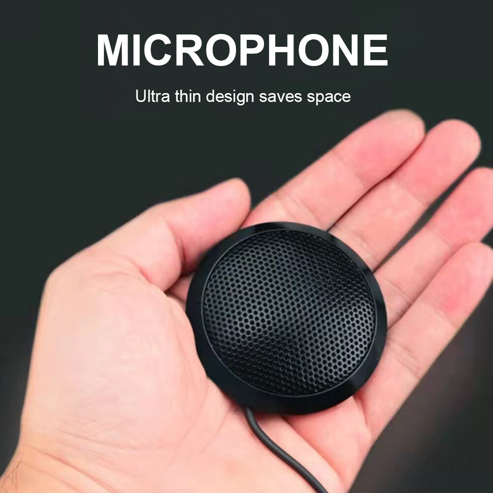 Micrô Hội Nghị USB/3.5Mm Để Bàn Micrô Điện Dung Máy Tính Thu Âm Đa Hướng 360 Cắm Và Chạy Cho Máy Tính Xách Tay PC/Card Âm Thanh/SLR