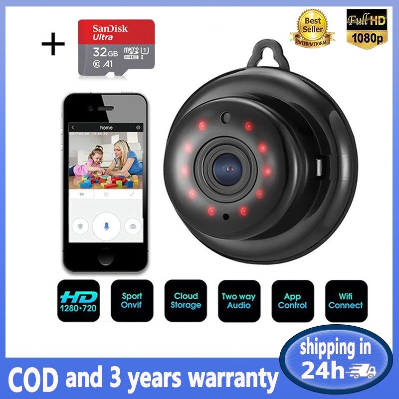 >> BÁO GIÁ V380 SMART MINI WIFI 1080P CAMERA IP HD KHÔNG DÂY CAMERA QUAN SÁT HỒNG NGOẠI IR CÓ CHIẾU SÁNG TẦM NHÌN BAN ĐÊM | Shopee Lazada Sendo Tiki mới nhất 50 Camera IP WIFI Không Dây Mini CCTV HD 1080P Camera Quan Sát Ban Đêm V380 Pro