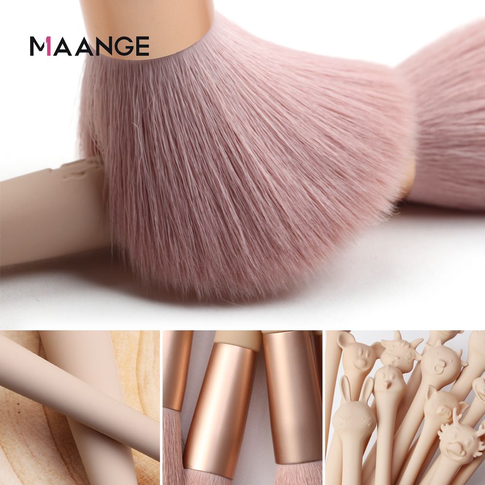 MAANGE 12 Cọ trang điểm đánh phấn mắt và phấn má hồng - INTL