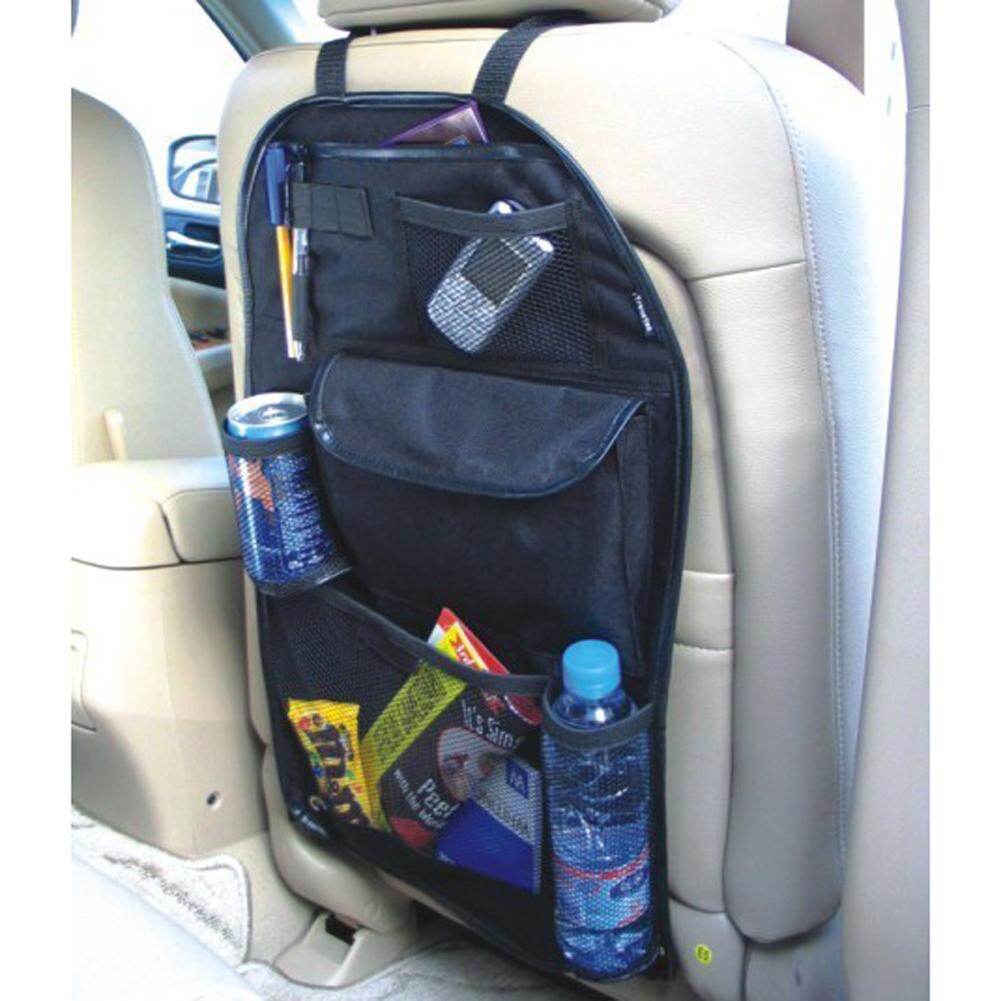 58cmx38cm Car Seat Bag Universal Vehicle Insulation Sundries Back Hanging Storage Organizer Box Waterproof Vacuum cup Container Storage