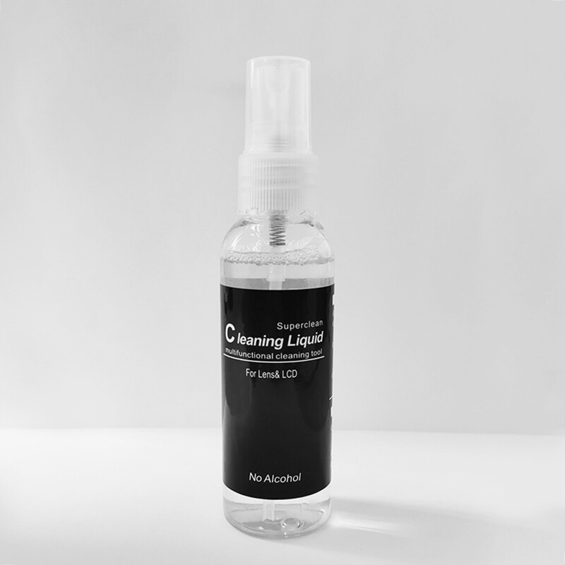 DSLR Camera Screen Cleaning Artifact Screen Cleaner Spray Liquid for Computer Tablet Touchscreen Mist Cleaner 60ml