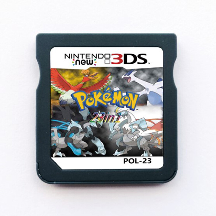 Retro Game Card 23 in 1 Video Game Cartridge Classic Console Card for nintendo switch Pokemon Game Collecting Card