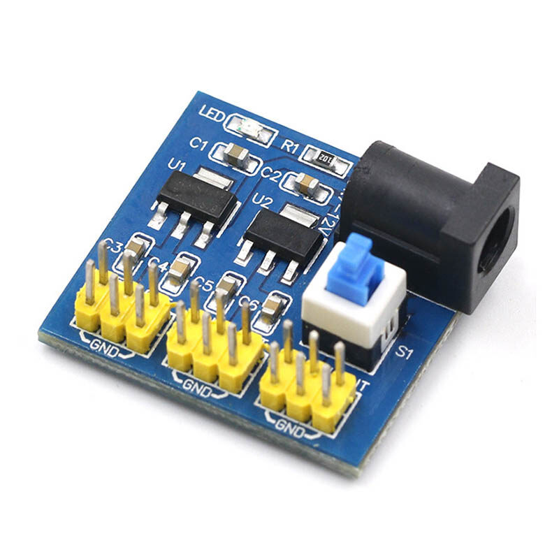 3.3V 5V 12V đa điện áp đầu ra chuyển đổi DC-DC 12V đến 3.3V 5V Buck bước xuống Mô-đun Nguồn DC-DC 12V đến 3.3V 5V Buck bước xuống Mô-đun Nguồn cho Arduino