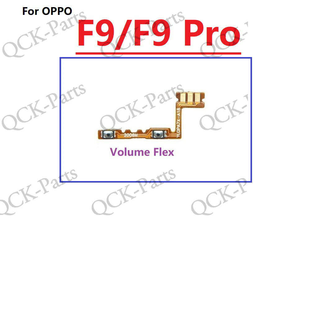 Cho Oppo F9 Pro Power On/Off nút công tắc bên khối lượng lên xuống nút Cáp thay thế linh hoạt