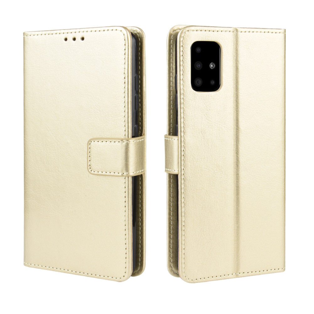 Samsung Galaxy M51 PU Leather Case Wallet Flip Phone Case SamsungM51 Back Cover