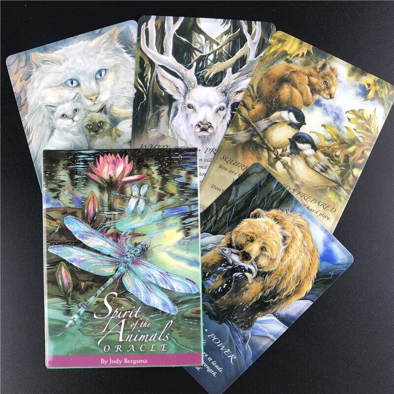 Tarot Cards Talking To Heaven Mediumship Oracle Cards Tarot Guidance Divination Fate Deck Board Games For Family Party Supplies