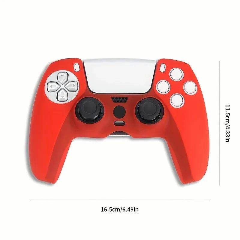 PS5 controller skin anti slip silicone sleeve protective sleeve handle sleeve dustproof, suitable for PS5 Playstation