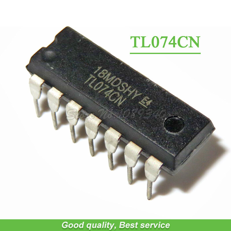 10ชิ้น TL074CN TL074 DIP14ใหม่ IC แบบดั้งเดิม | Lazada.co.th