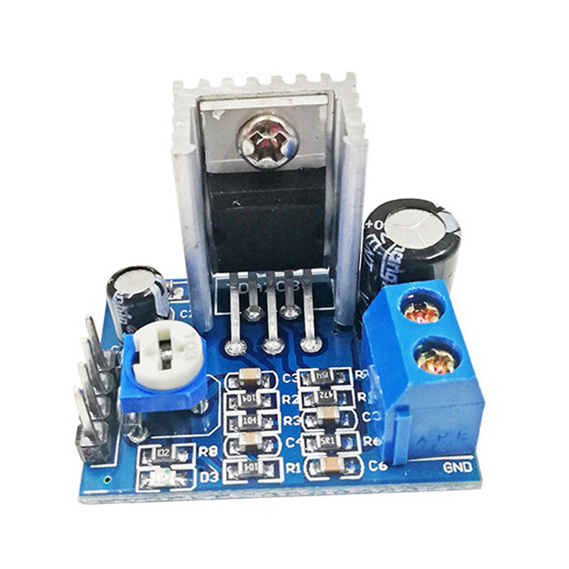 Mini Speaker Amplifier Module Mono Bluetooth Wireless Audio Amplifier Board TDA2030A Digital Amplifier Board Mono 18W 6-12V