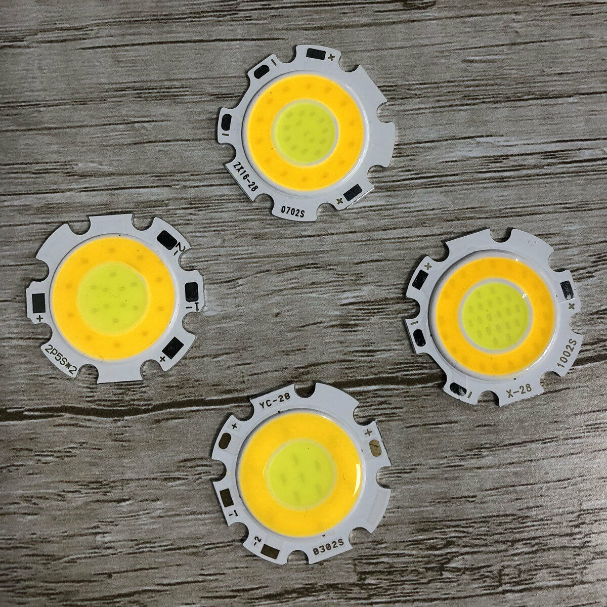 ERANPO  Hạt Đèn LED Tròn Hai Tông Màu 3W 5W 7W 10W Chip Cob Cho Bóng Đèn LED