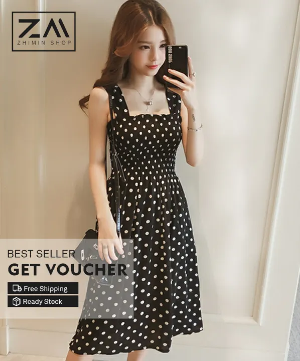 lazada polka dots dress