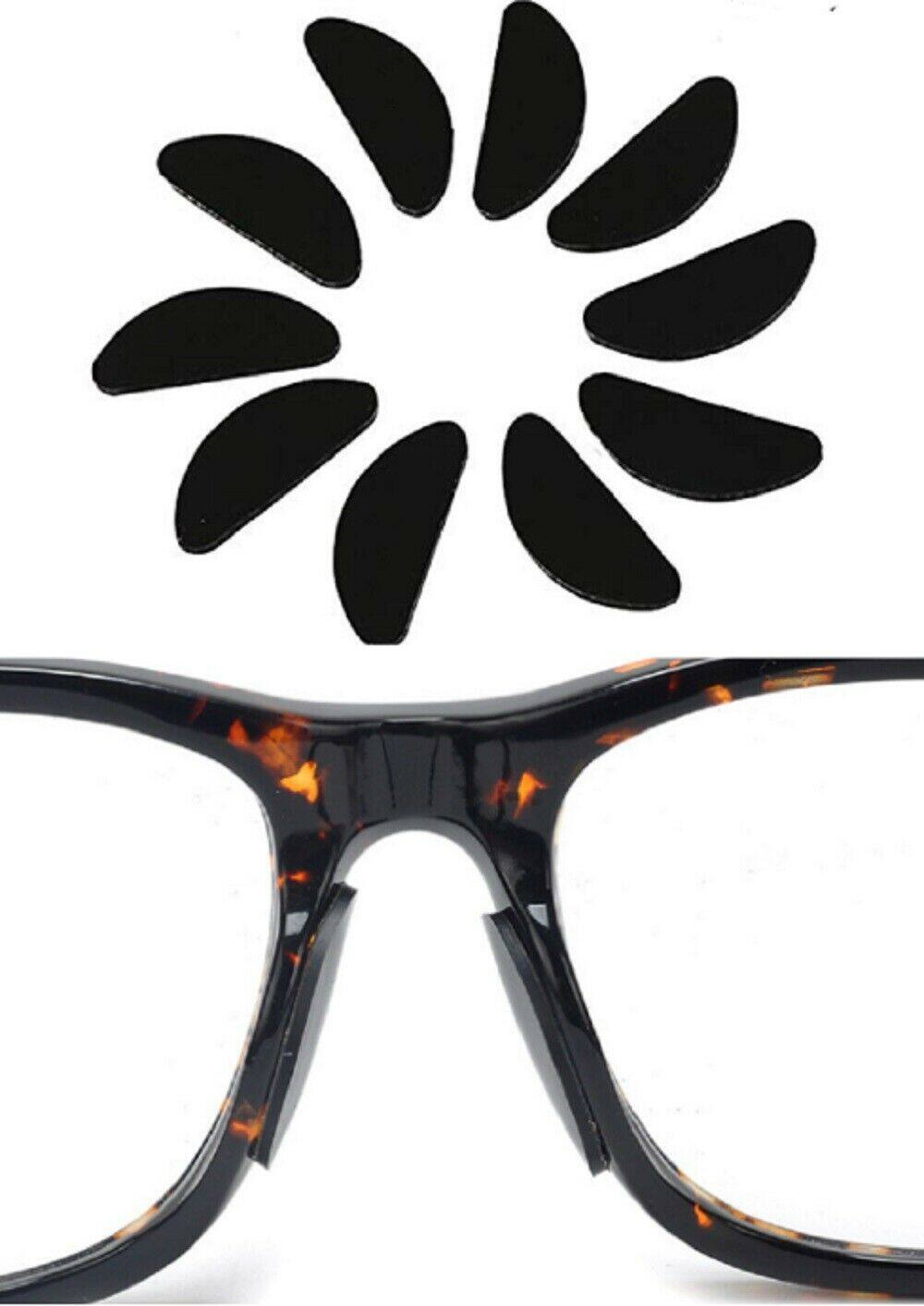 [Lady Sugar]10Pcs/Set Anti-slip Decompression Silicone Stick on Nose Pads for Eyeglasses Sunglasses Glasses on Sale