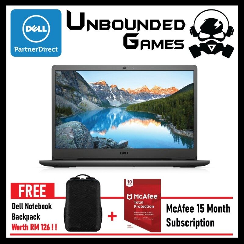 DELL INSPIRON 15 3000 3502 3502-2042SG-W10 15.6 LAPTOP ( Intel® Celeron® N4020 Processor , 4GB DDR4 RAM , 256GB SSD , Intel® UHD Graphics 600 , 1 Year Warranty ) Malaysia