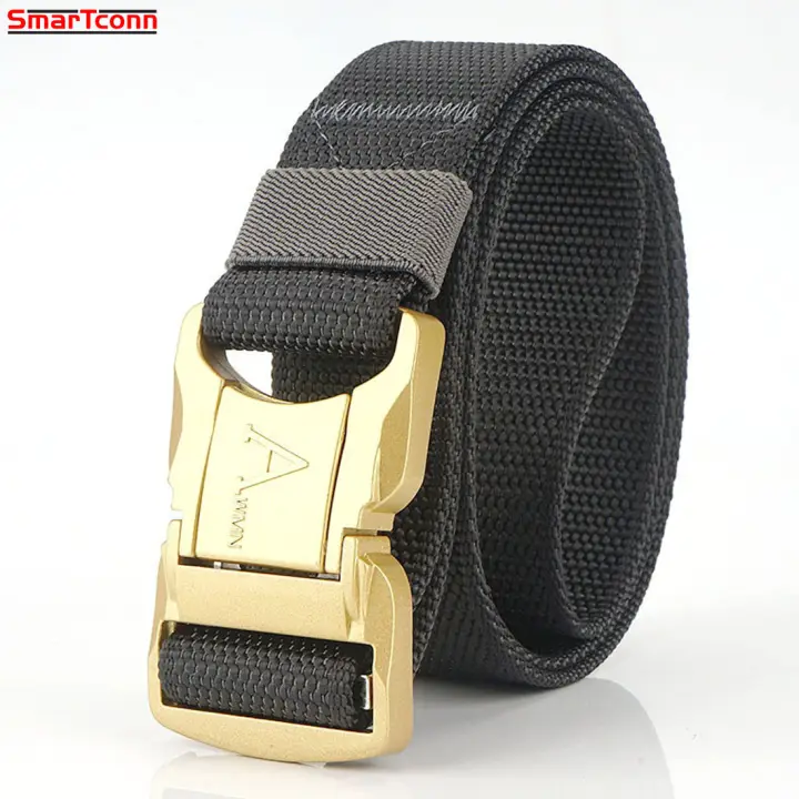 military style tactical nylon belt