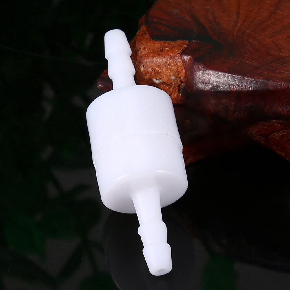 Plastic 1-Way Check Valve Inline Check Valve Plastic 4mm for Gas Air Water