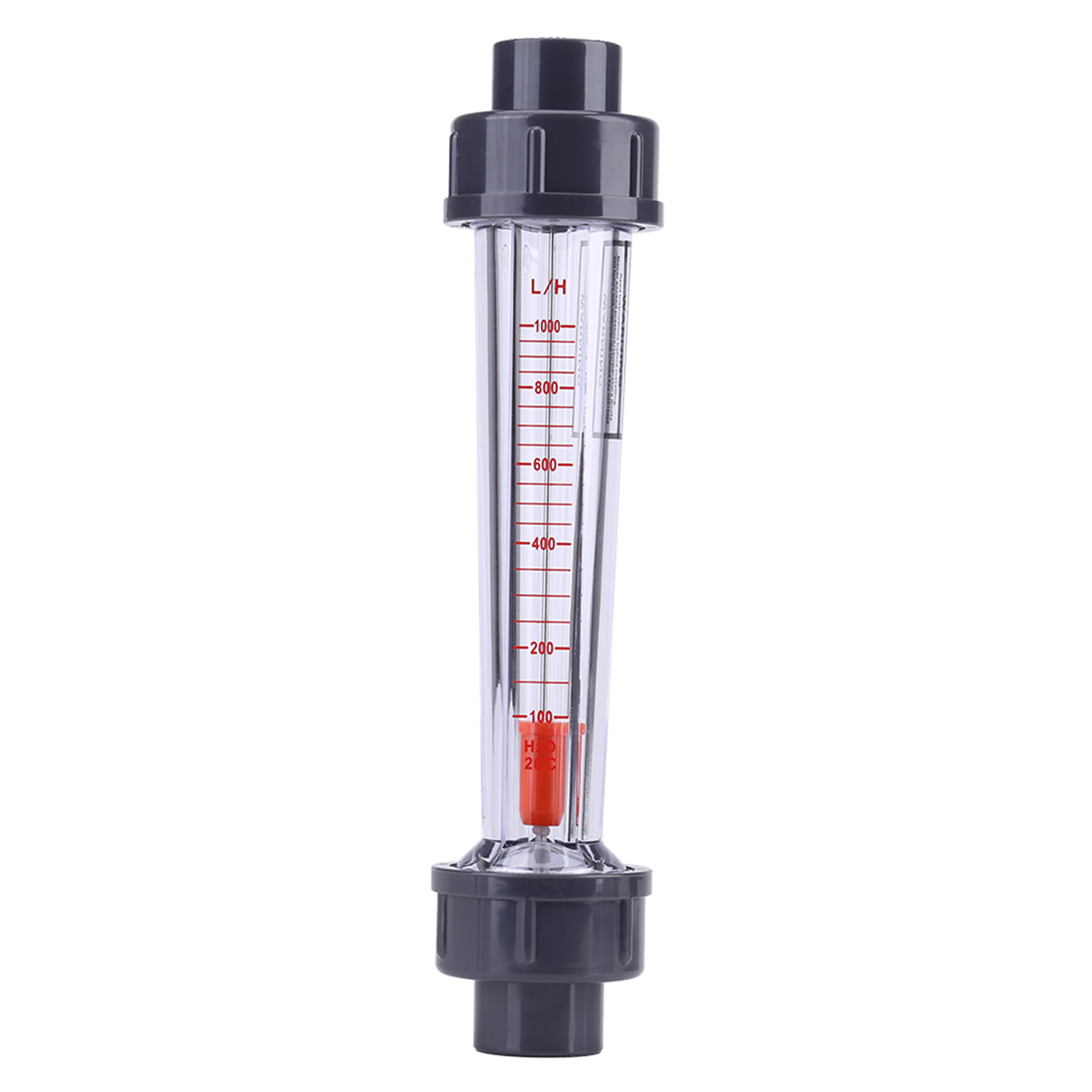 Flowmeter Water Flow Meter Plastic Tube Type 100-1000L/H Water Flow Meter Flowmeter LZS-15