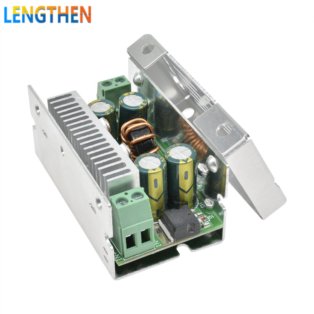 FocusAi Original 200W 15A Adjustable DC-DC Step Down Converter Buck Module 60V Adjustable Voltage Stabilized Synchronous Rectification Module