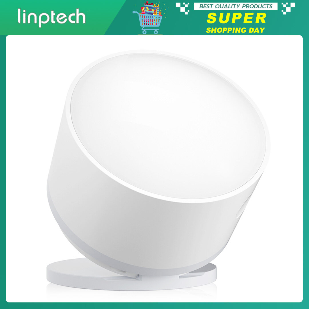 Xiaomi Youpin Linptech Smart Human Body Sensor Bluetooth 5.0 Motion/Light Detection High Detection Sensitivity for Mihome