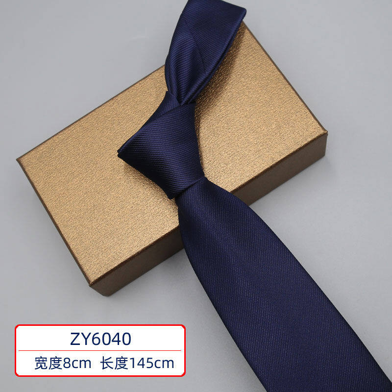 SZZV4071 Cà Vạt Màu Đen Trang Phục Công Sở Cho Nam Áo Sơ Mi Cà Vạt Nam
