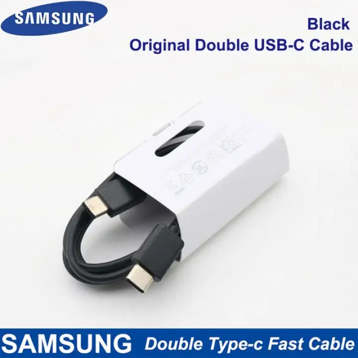 Ins Samsung Kabel Pengisi Daya Super Cepat Kabel Cas Dinding Tipe C Ganda 45w Untuk Galaxy Note 10 Plus Note 10 5g Usb C Pengisi Daya Cepat Lazada Indonesia