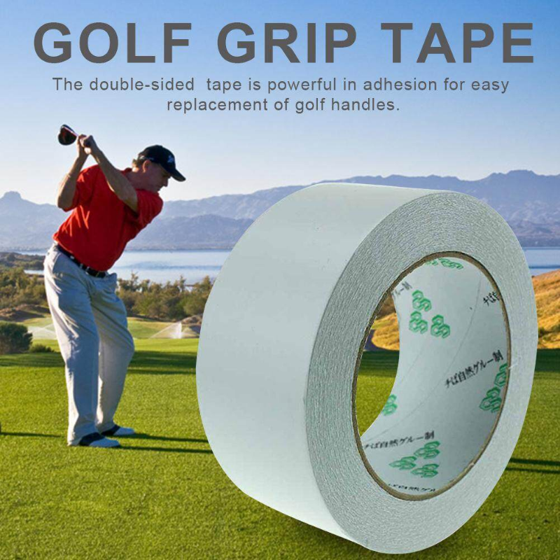 Wellsunny Golf Grip Double Sided Adhesive 50mm*50 Meters Double-sided Golf Grip Tape Adhesive Golf Accessories