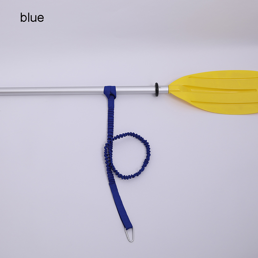 CAIRBULL Kayak Paddle Leash Adjustable Tie Rope With Safety Hook For Kayak Paddles Canoe Oars Fishing Rods