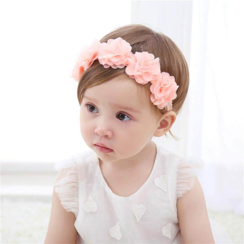 Newborn Kids Baby Girls Toddler Flower Headband Hair Bands Headwear AccessorieTB