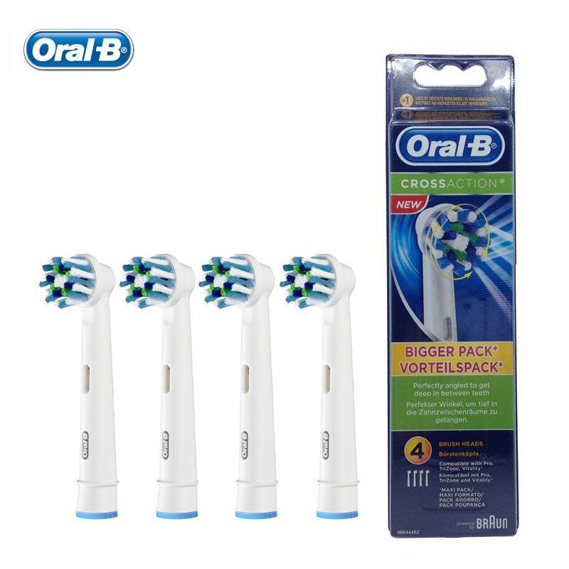 Oral b eb50-4 cross action electric toothbrush heads replacement teeth brush heads for d12 / db4510 / d16 / d20 / d34