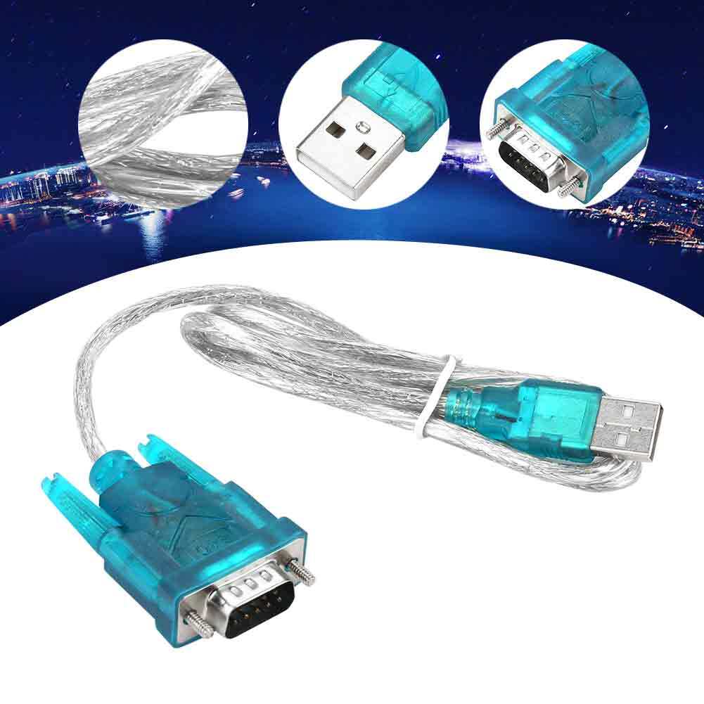 USB to RS232 Programming Cable USB to 232 Serial PLC Programming Cable Adapter Convertor