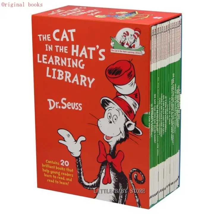 2021 Dr Seuss The Cat In The Hat S Learning Library 20 Books Box Set Lazada