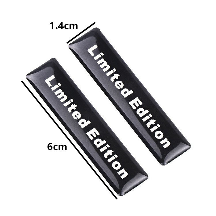 3D Gel Rainbow Limited Edition Sticker Car Styling Motorcycle Tank Case Decal Emblem Badge For Suzuki Honda Kawasaki YAMAHA Aprilia KTM