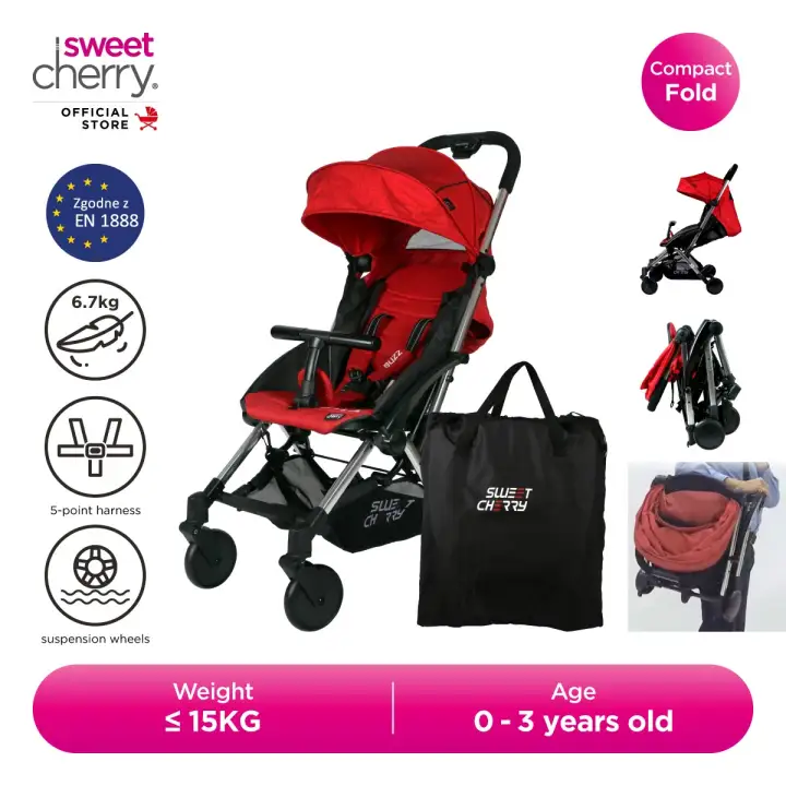 sweet cherry compact stroller