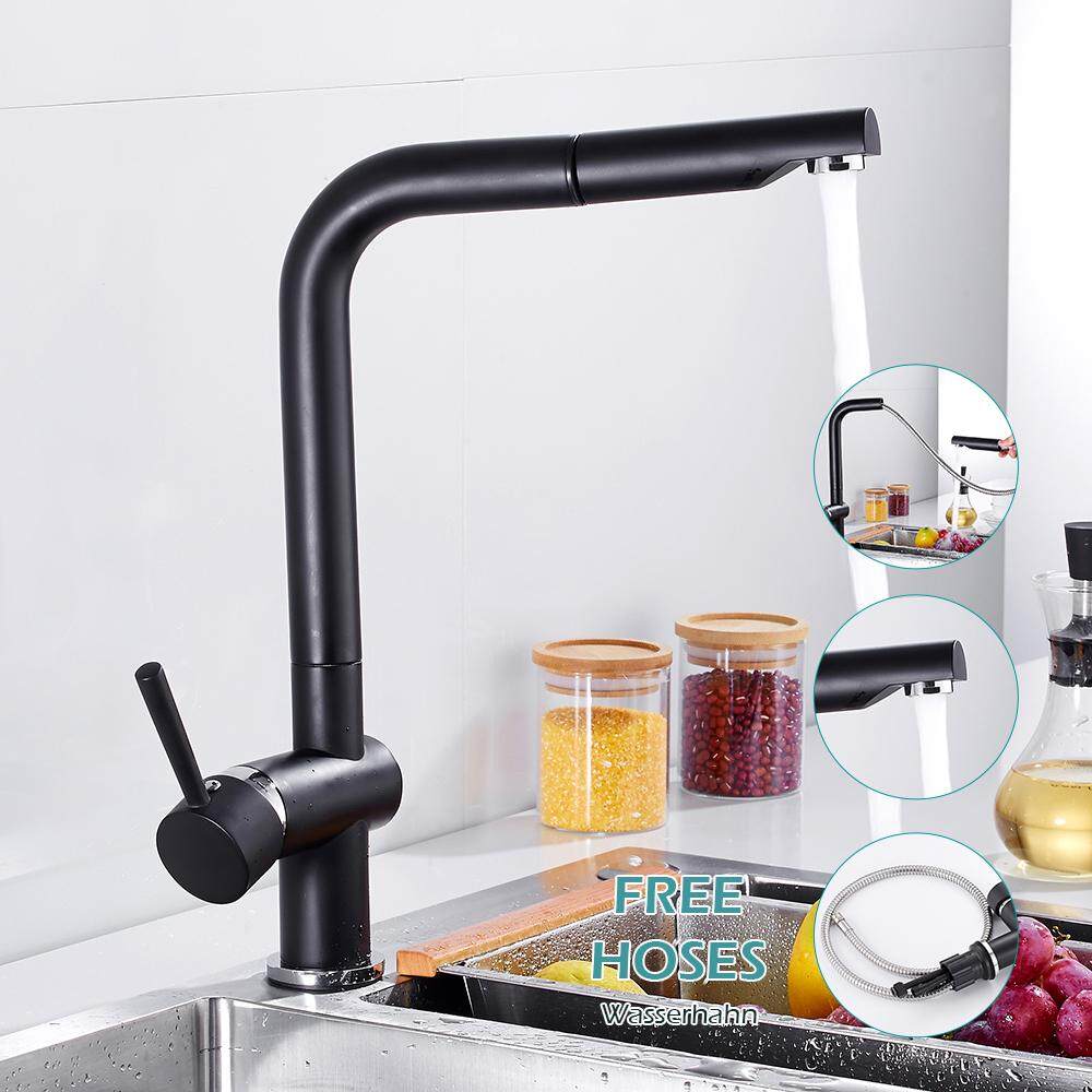 Faucet Modern Monobloc Kitchen Mixer Tap With Pull Out Sink Spray Single Lever By Streamflowing