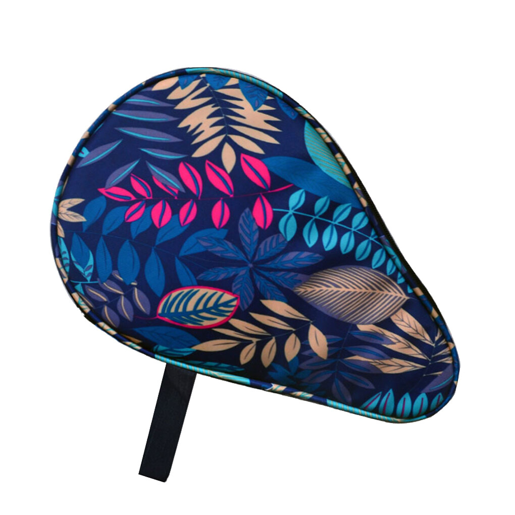 Table Tennis Paddle Bag Carry Portable Zipper Racket Carrying Holder