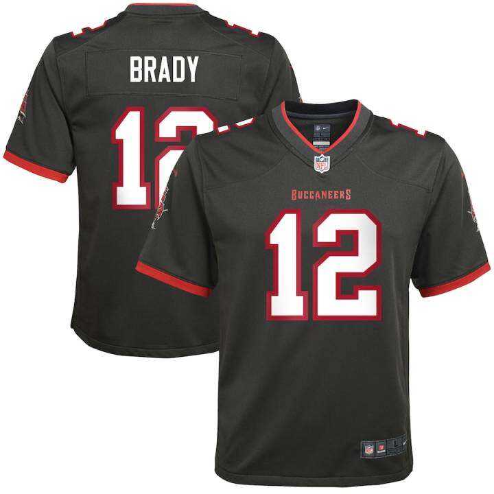 pewter tom brady jersey