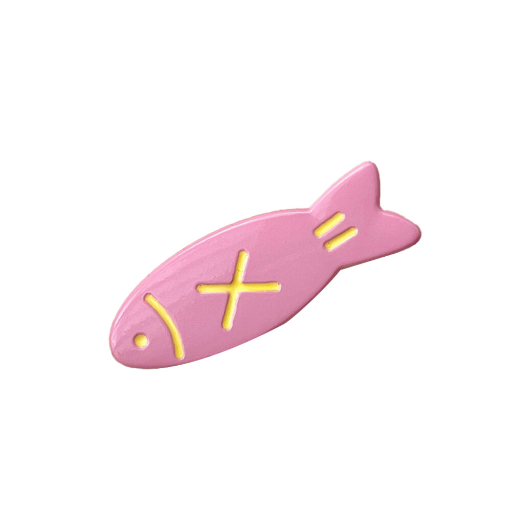 Cute Japanese And Korean Style Candy Color Small Fish Hair Clips For Women