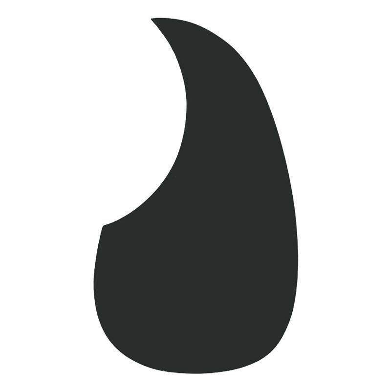 MARTIN GENUINE 13PG DREADNOUGHT ACOUSTIC GUITAR SELF-ADHERING D28 PICKGUARD REPLACEMENT-BLACK Malaysia