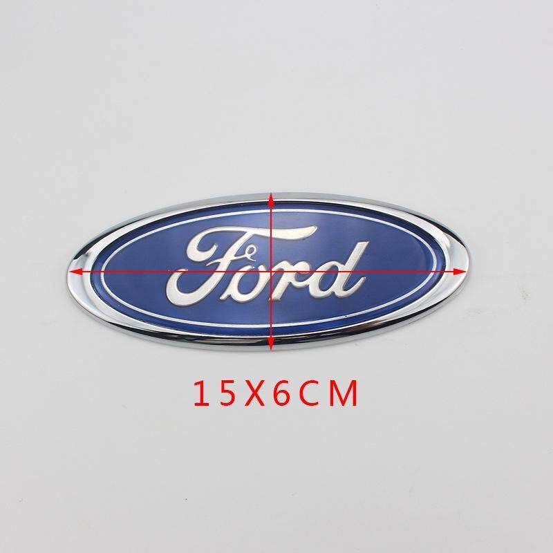 15x5.9cm Tấm Dán Logo Phía Trước Cho Ford Cũ Mondeo Vị Trí Đầu Ô Tô Logo Màu Xanh Dấu Hiệu Dán Mark