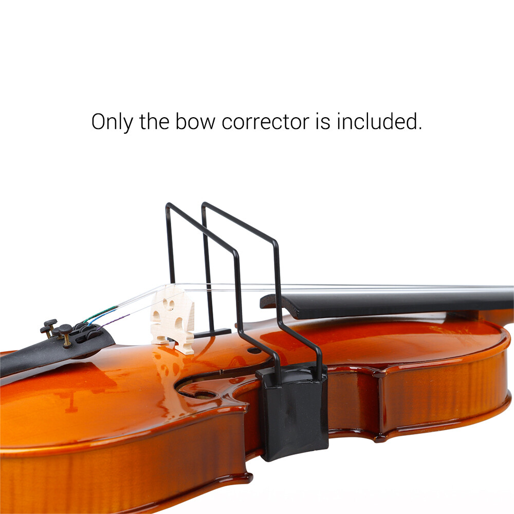 [ammoon]4/4 Violin Bow Corrector Fiddle Straighten Adjuster Collimator for Violin Teaching Training Accessory