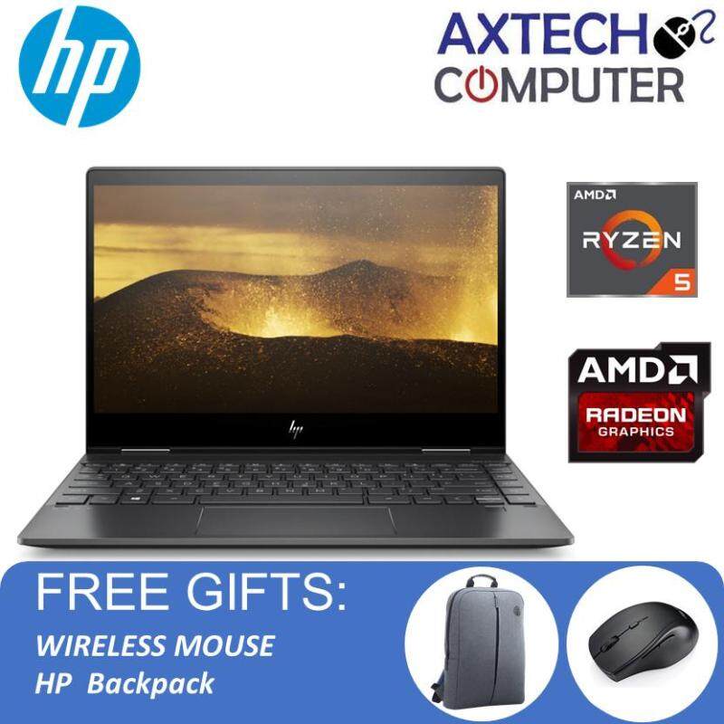 HP Envy X360 13-Ar0094AU 13.3 FHD IPS Touch Laptop Nightfall Black ( R5-3500U, 8GB, 256GB, ATI, W10 ) Malaysia