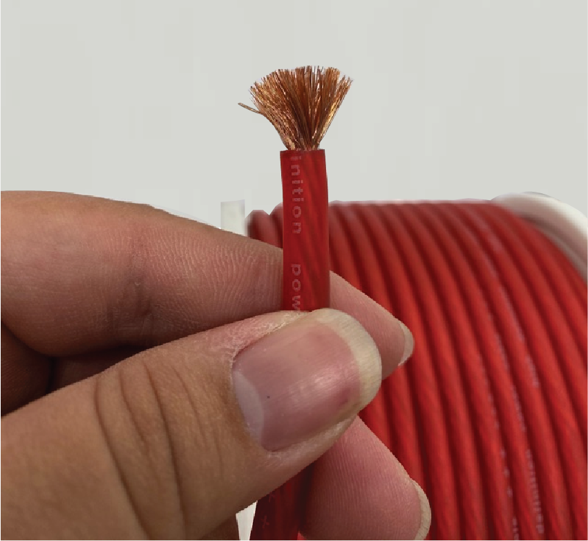 8 Guage Car Audio Amplifier Wiring Cable 8GA Power Cable Wires Modified